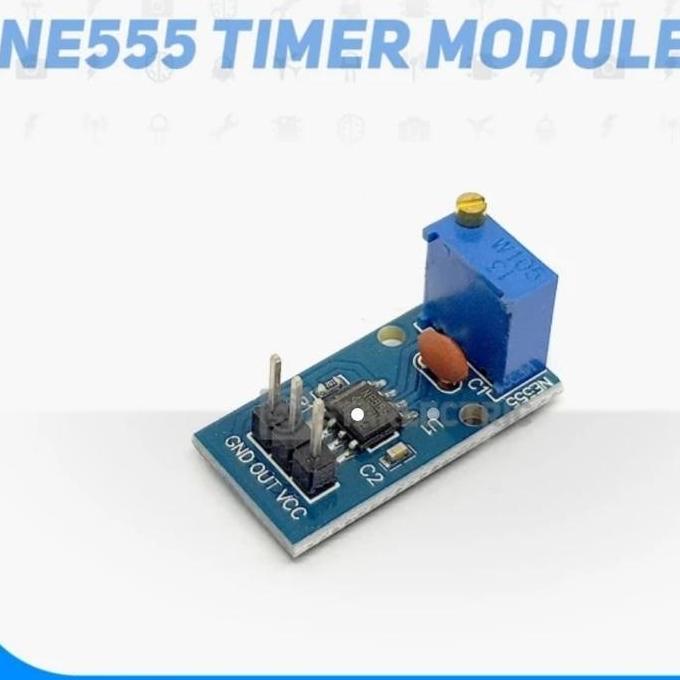 NE555 NE 555 ADJUSTABLE FREKUENSI GENERATOR MODUL TIMER ARDUINO PCMED