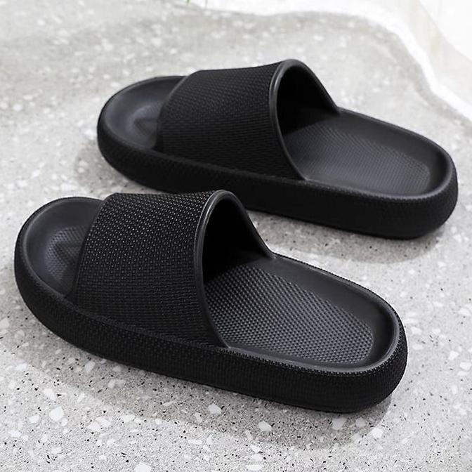 Flat- Sandal Pvc Bantal Empuk Rumah Berkualitas Nyaman Unisex Sandal Slop Sendal Rumah Empuk