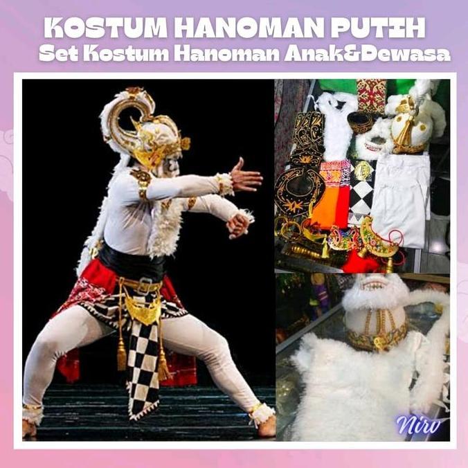 PREMIUM / Kostum Hanoman/kostum anoman/kostum tari anoman