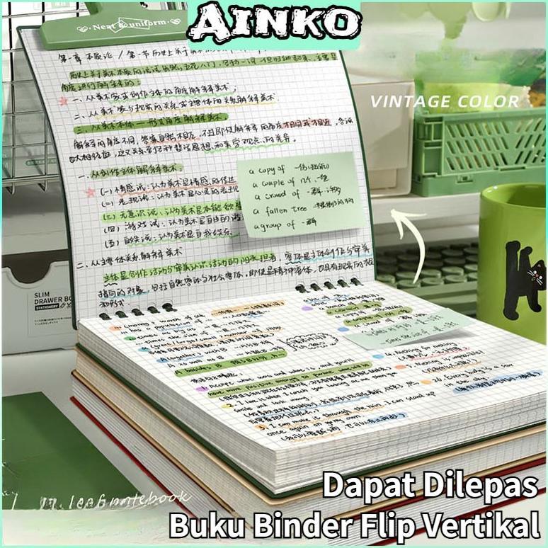 Binder 360 Derajat Notebook B5  Binder Notebook B5 Buku Tulis Sekolah Lucu Buku Notebook Aesthetic K