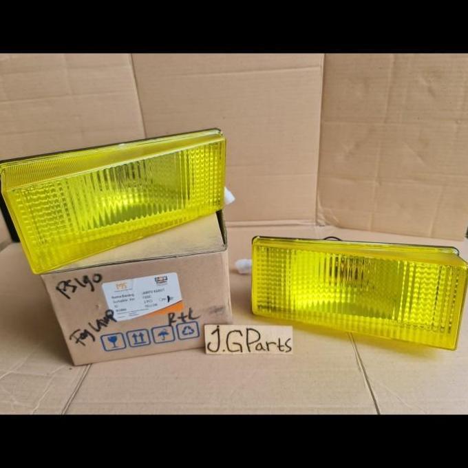 DF42 - LAMPU BEMPER / KABUT / POGLAM / FOGLAMP FUSO 6D22 TRONTON RH+LH DNY