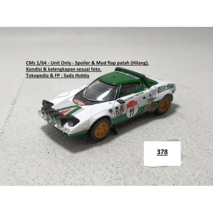 CMS 1/64 LANCIA STRATOS HF 1975 SANREMO RALLY CAR WRC UNIT ONLY MINUS MIX99
