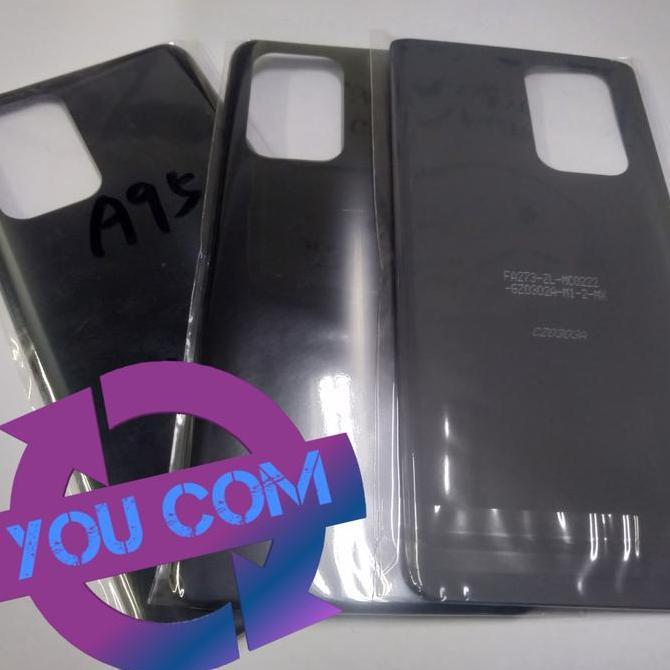 Backdoor Back Casing Cover OPPO A95 Tutupan Baterai INTERSCOO