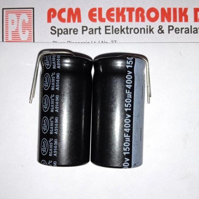 150UF 400V ELCO CAPACITOR 150 UF 400 V PCMED