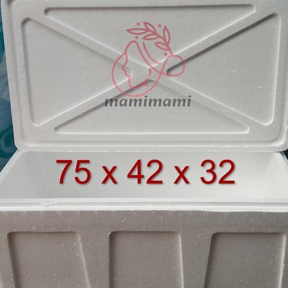 Sterofoam Box Ag 75X42X32 Styrofoam Besar Gabus Ikan Sayur Bandung
