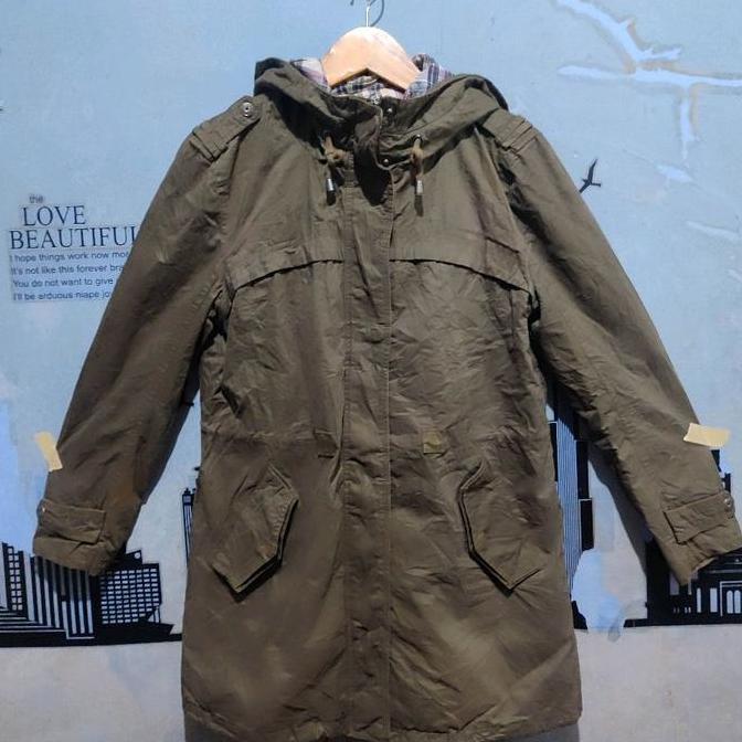 PREMIUM / Jaket parka casual  katun FRJEANS berhoodie