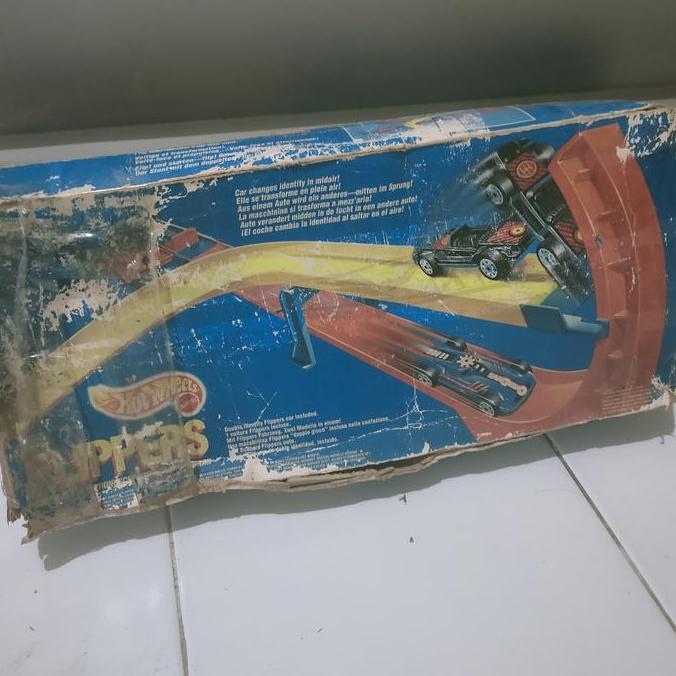 TRACK HOTWHEELS FLIPPER BEKAS MIXX27