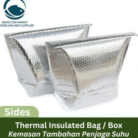 thermal insulated bag box extra packaging styrofoam kemasan tambahan frozen