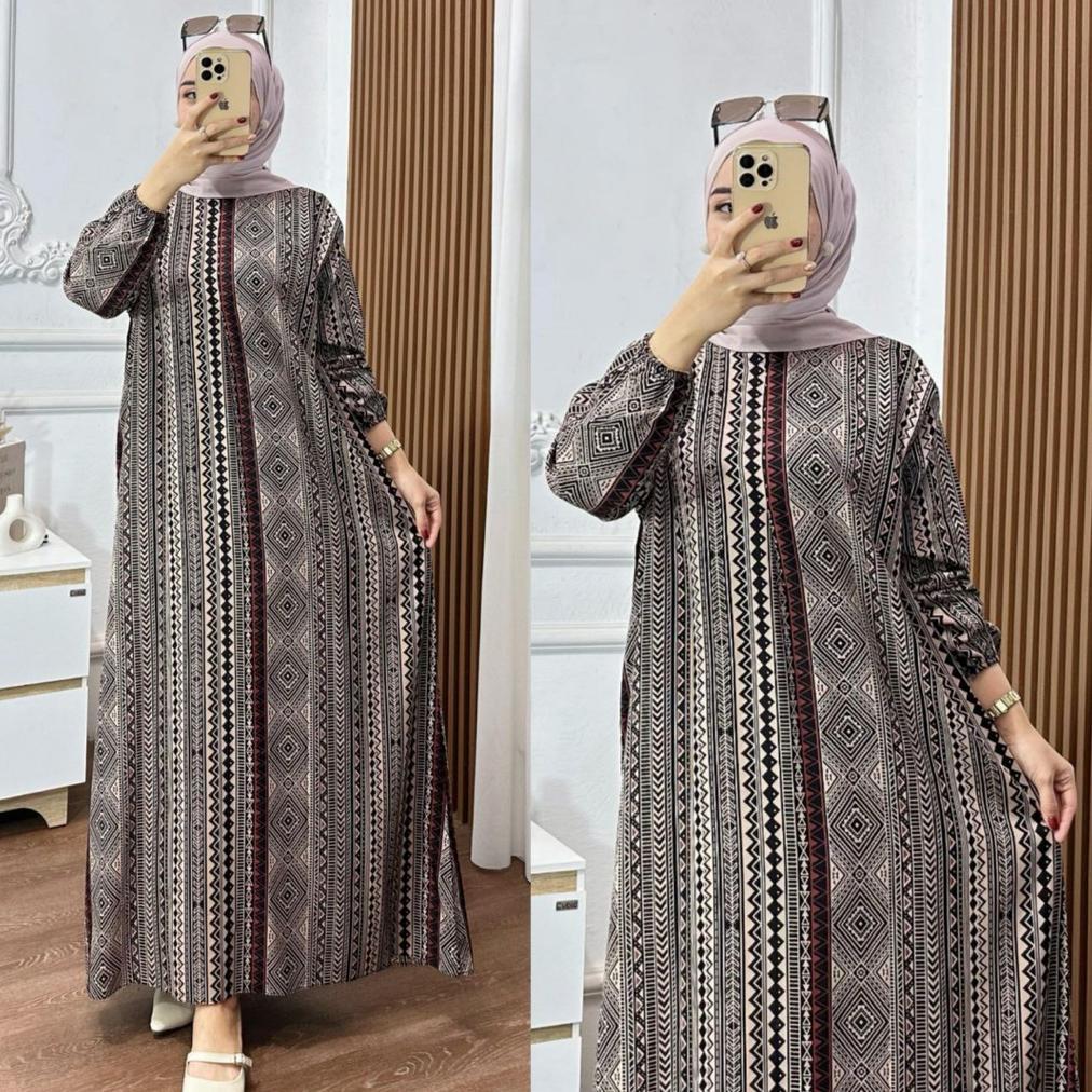 TERBARU Gamis Anita Rayon Premium LD 110 PB 135 & LD 120 PJ 140 Daster Panjang Terbaru Dress Rayon A
