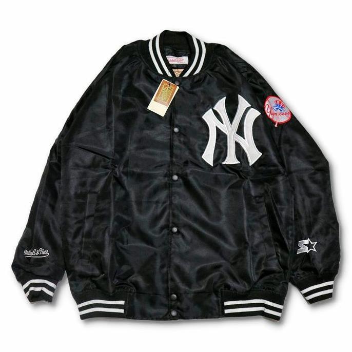 PREMIUM / JAKET VARSITY BASEBALL MLB NEW YORK LAKERS BOMBER VARSITY PRIA WANITA