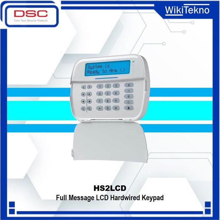 Panel Alarm 6 Zone Dsc Neo Hs2016 With Lcd Keypad New Stok