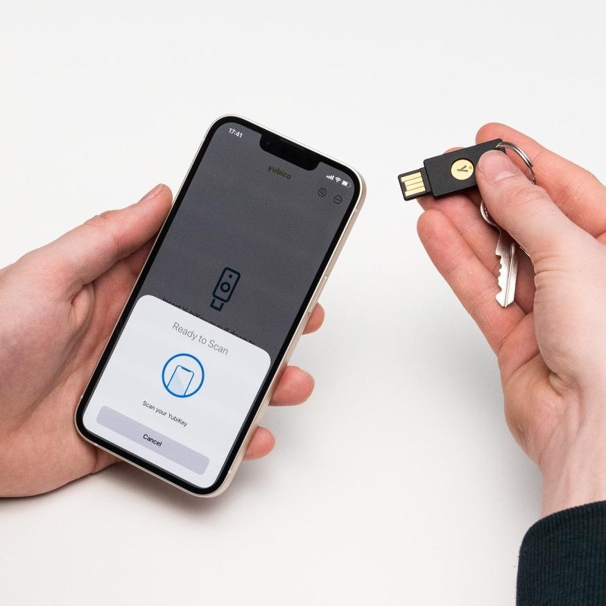 Yubico YubiKey 5 5C NFC Nano USB-A USB-C Security Password USB