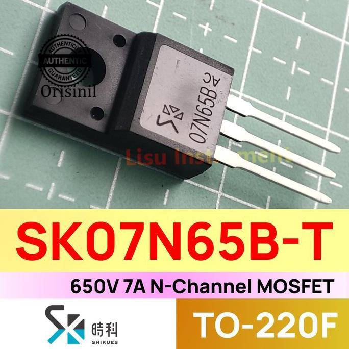 MOTRONICS SK07N65B-TF 650V 7A N-CHANNEL MOSFET 7N65 07N65B TO-220F SHIKUES