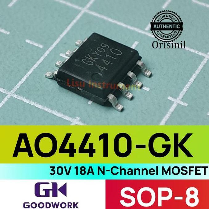 MOTRONICS AO4410-GK 30V 18A N-CHANNEL MOSFET SOP-8 4410 GOODWORK