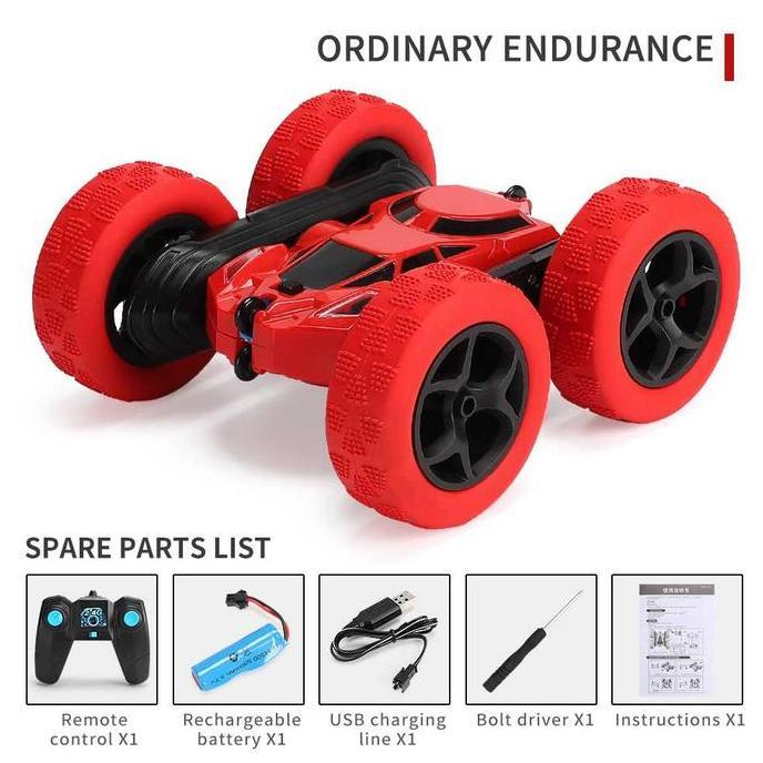 Mainan Mobil Remote Remot Control RC Stunt Buggy Car
