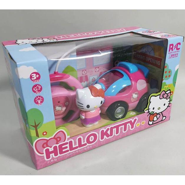 Mobil Remote Control Doraemon dan Hello Kitty / Mainan Mobil RC