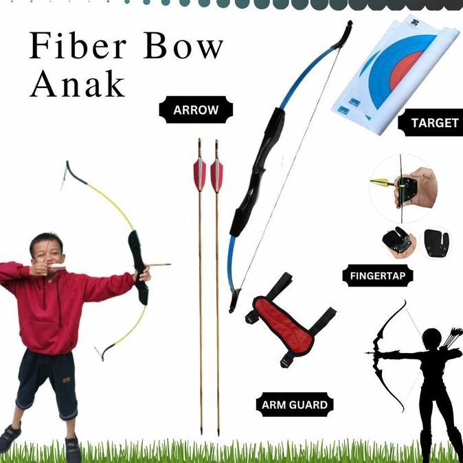 Busur Panah Fiber Anak