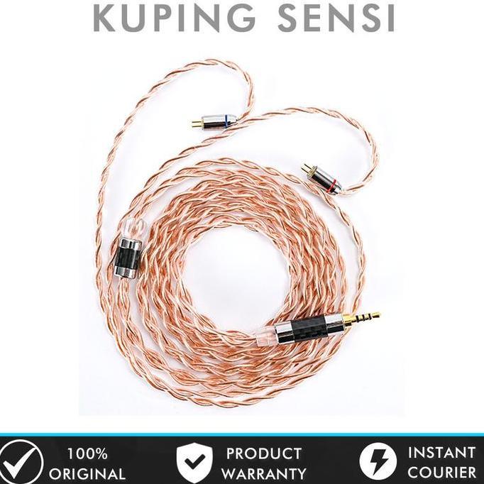 Crex- Xinhs Single Crystal Copper Earphone Iem Upgrade Cable Kabel Ivipq