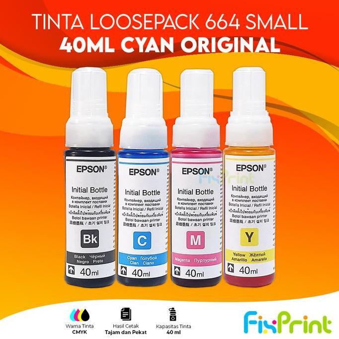 Tier- Tinta Epson 664 T6641 Black Tinta Refill Epson L120 L121