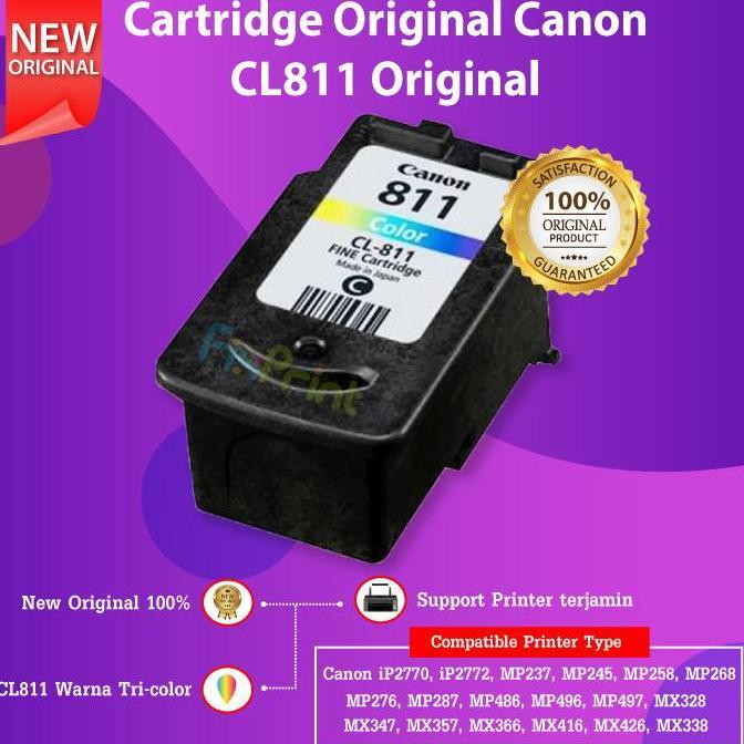 Tier- Cartridge Tinta Canon Pg810 Pg-810 810 Printer Mx366 Mx416 Mx426 Mp287