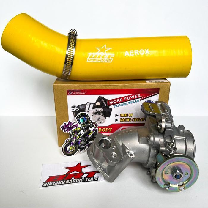 Throttle Body Tb Brt & Velocity Banana Aerox 155 & Lexi 125 Original Dan Terpercaya