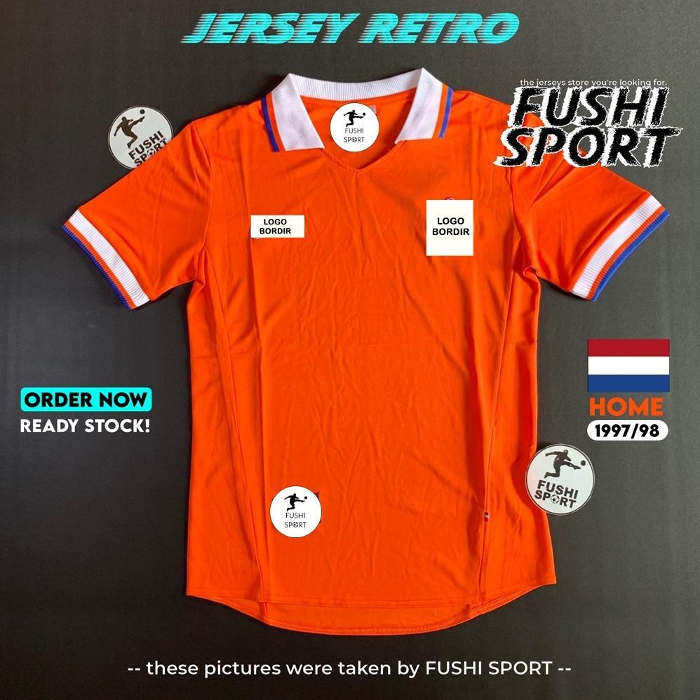 RETRO | Jersey Baju Bola Belanda Home 1997 1998