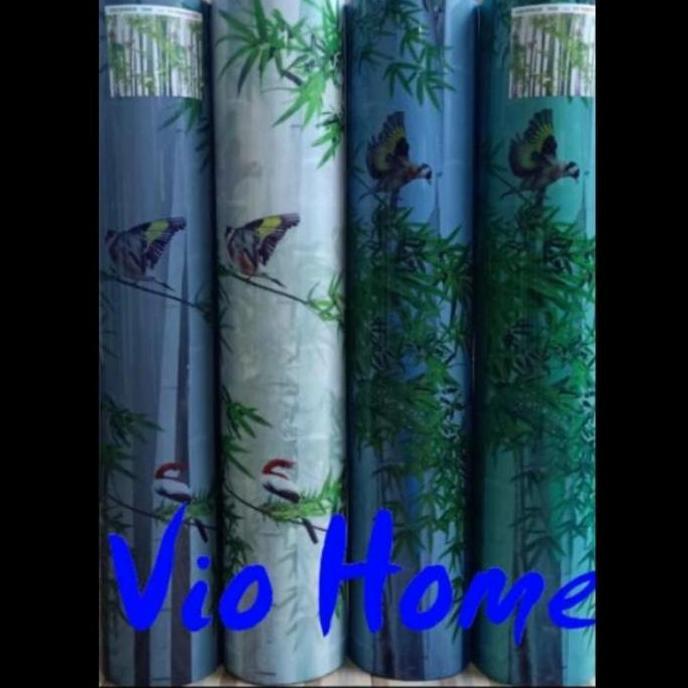 Rao - Fiber Viber Plastik Penutup Pagar Motif Goldfinch (Harga Per 1 Meter)