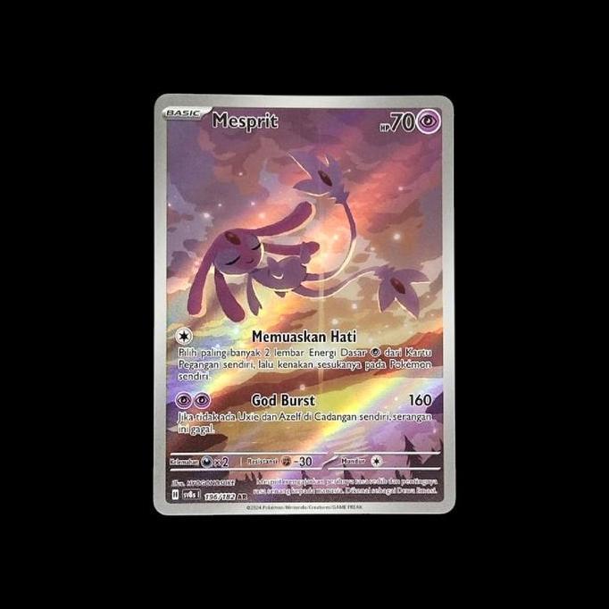 KARTU POKEMON TCG INDONESIA MESPRIT AR RG99