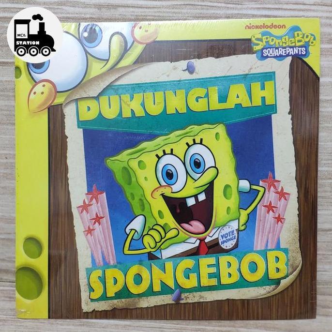 BUKU BACAAN ANAK SPONGEBOB SQUAREPANTS -  DUKUNGLAH SPONGEBOB MDLS27