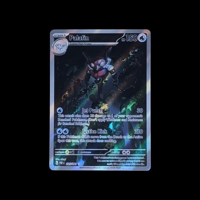 KARTU POKEMON TCG ENGLISH PALAFIN AR RG99