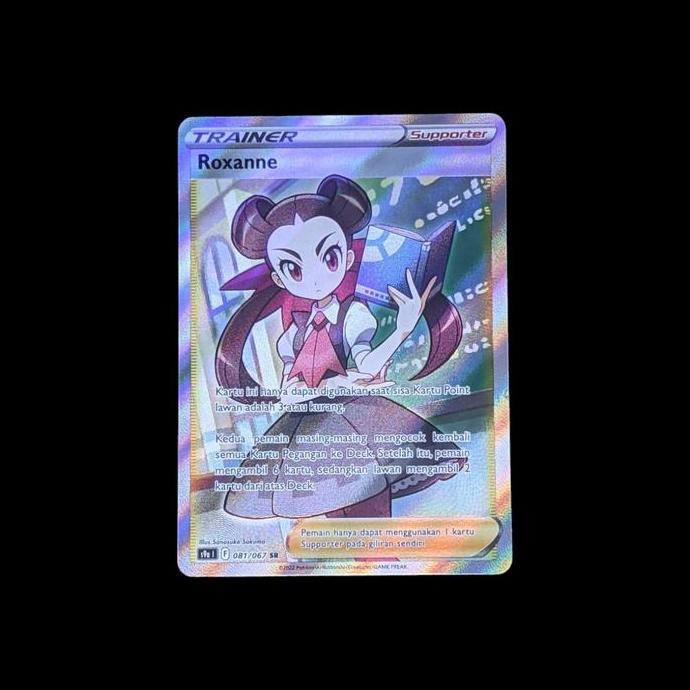 KARTU POKEMON TCG INDONESIA ROXANNE TRAINER SR RG99