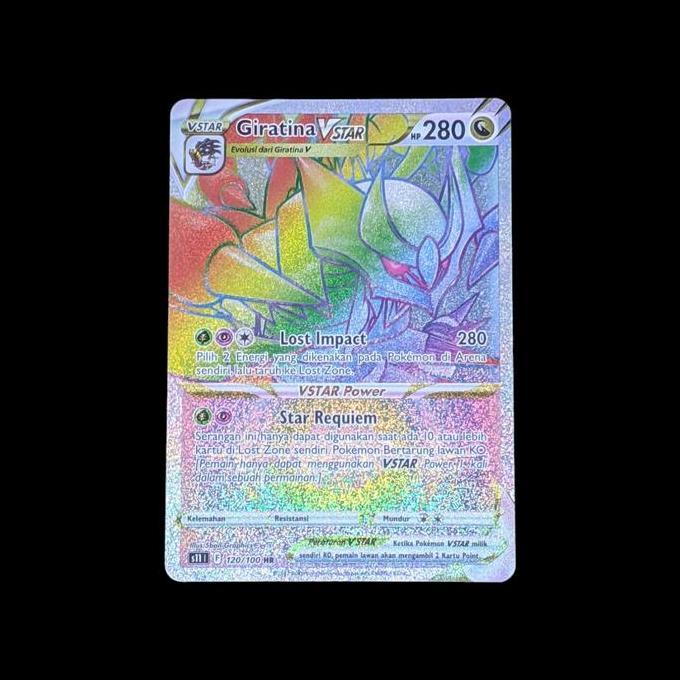 KARTU POKEMON TCG INDONESIA GIRATINA VSTAR HR RG99