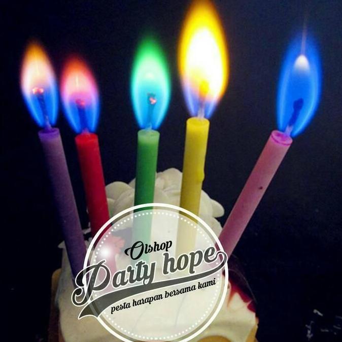 MGC Lilin Colour Flame / Lilin Api Warna/ Lilin Ulatah Warna / Lilin Warna