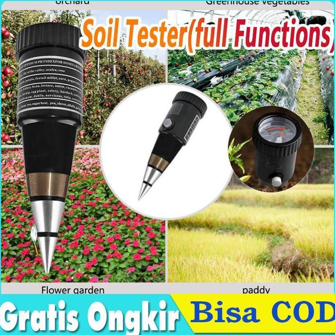 MRI KS-05 2 in i soil ph Humudity moisture tester utk Berkebun Tanaman