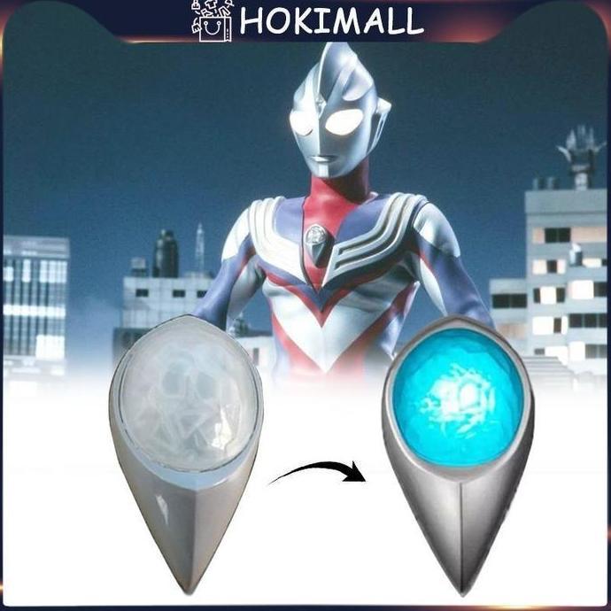 ERT Color Timer Ultraman Tiga Lampu Di Dada Ultraman Tiga Real Sound Recast Ultraman Tiga Chest Ligh