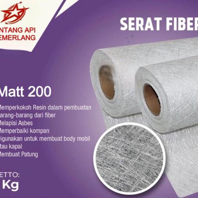 INDA SERAT FIBER / SERAT FIBER AQUAPROOF / SERAT FIBER ROLL 200GSM