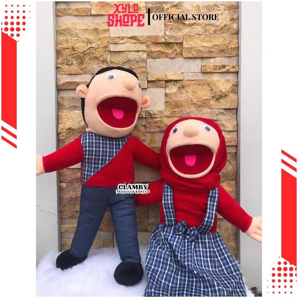 Muppet couple termurah boneka edukasi anak mainan anak Muppet puppet CI Best Seller