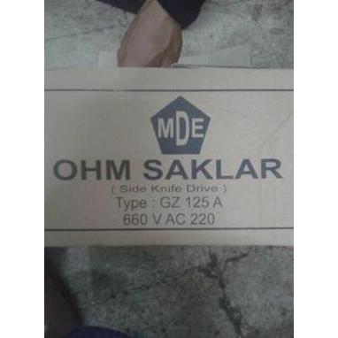 Promo Ohm Saklar 125A MDE / Ohm Saklar 125 A / GZ 125 A MDE Diskon