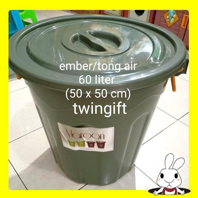 ember air besar, tong air besar, 60 liter, serbaguna