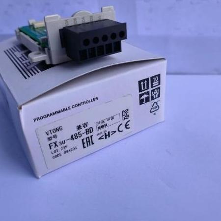 FX3U-485-BD RS485 CONNECTOR FX3U 485 BD 485BD FX3U-485 PLC UNTUK EKSPANSI KOMUNIKASI PLC FX3U MITSUB