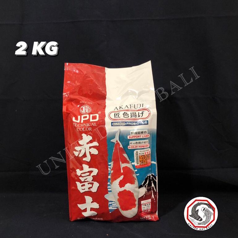 Pakan Ikan Koi ~ JPD AKAFUJI COLOR 2KG