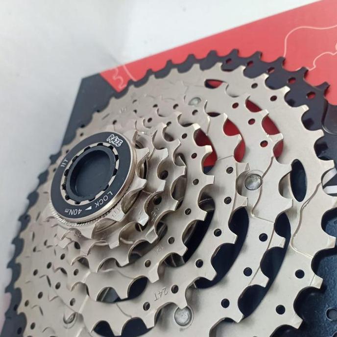 RAZE CASSETE SPROCKET 8 SPEED 11-42T SILVER BICYCLE EMPIRE READY