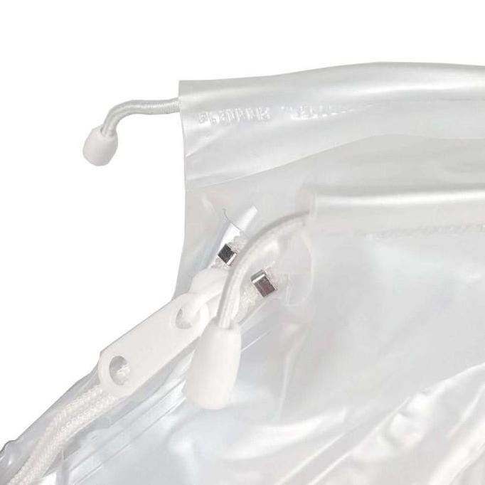 Hlpd- Affselv Cover Hujan Sepatu Reusable Rain Boot Cover Fv031 - Sarung Sepatu Pvc Transparan Denga