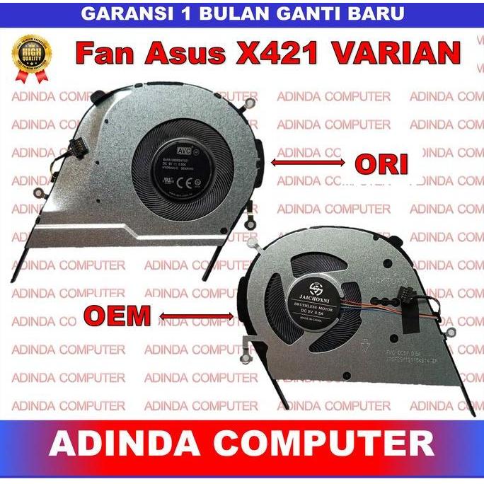 DB28 >> Fan Asus Vivobook X421 A413 M413 M433L M4600I S14 S432 S433 S435 S435EA UM433L V4050E V4050L