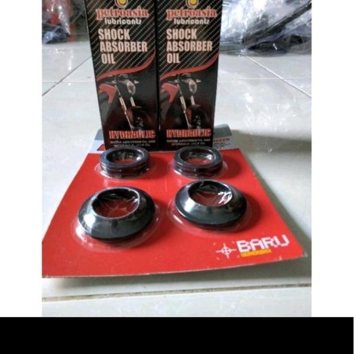 Seal Shock Depan+Seal Depan+Oli Shock RXK/NMAX/Thunder 125