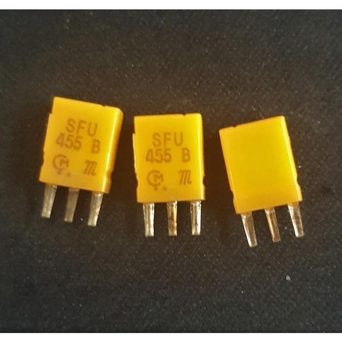 BEJ27 CRYSTAL KRISTAL CERAMIC OSCILLATOR 455KHZ 455 KHZ 3 PIN DIP-3