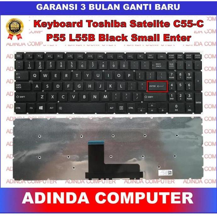 DY79 - Keyboard Toshiba Satelite C55-C L55B L55-B L70C L70-C P50-C P50C S50-B C55-c5268 C55-c5270 Bl