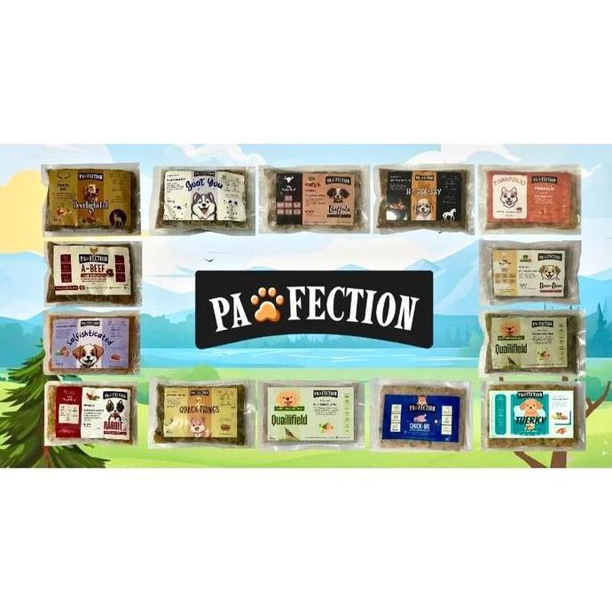 PAWFECTION Natural Slow Cooked Dog Food With Premium Ingredients 5 x 100gr Bundle (Daging Kangguru U