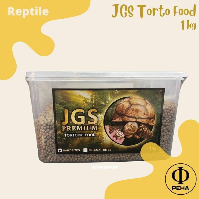 <<<<<] Pelet JGS Kura Darat - JGS Premium Tortoise Food 1 kg