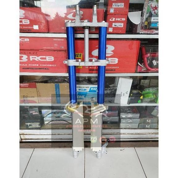 SHOCK DEPAN KLX UP SIDE DOWN